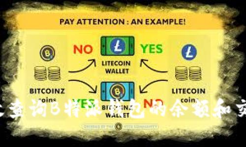 如何高效查询B特派钱包的余额和交易记录？