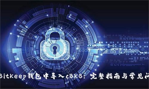 如何在BitKeep钱包中导入cBKB: 完整指南与常见问题解答